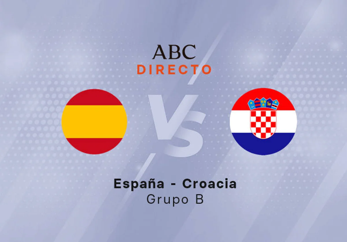 España Croacia, partido de hoy en la Eurocopa en directo resultado y
