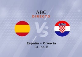Estadísticas del España - Croacia de la fase de grupos de la Eurocopa 2024