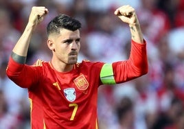 Morata espanta sus fantasmas con su gol a Croacia