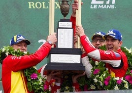 Miguel Molina, tercer español en ganar en Le Mans tras Marc Gené y Fernando Alonso