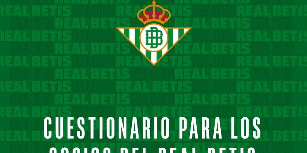 El Betis pregunta a sus abonados si están escuchando una tercera vuelta abierta a los socios El Betis pregunta a sus abonados si están escuchando una tercera vuelta abierta a los socios
