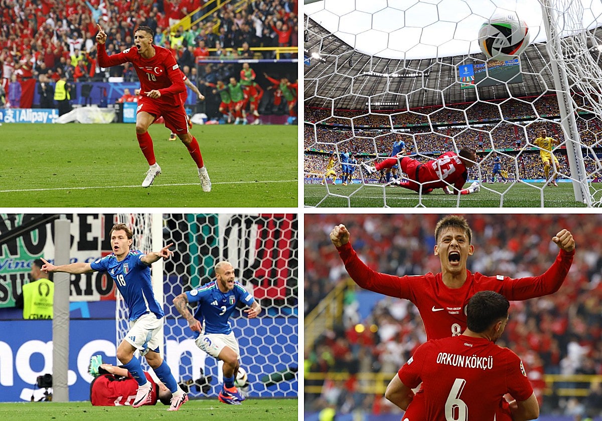 Müldür, Stanciu, Barella y Güler, autores de los mejores goles de la primera jornada de la Euro