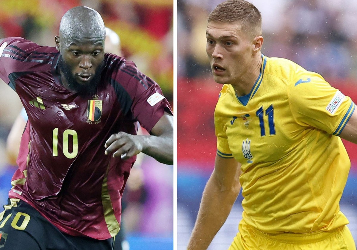 El belga Lukaku y el ucraniano Dovbyk