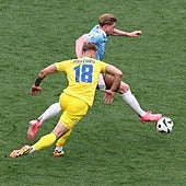 Ucrania se despide tras un partido intenso pero sin acierto en las áreas