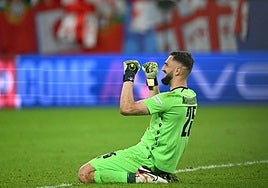 Mamardashvili, introvertido, talento por accidente y mejor portero de la Eurocopa