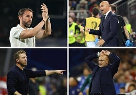 Los seleccionadores mejor pagados de la Eurocopa: De la Fuente, lejos del criticado Southgate, el joven Nagelsmann y el español Roberto Martínez