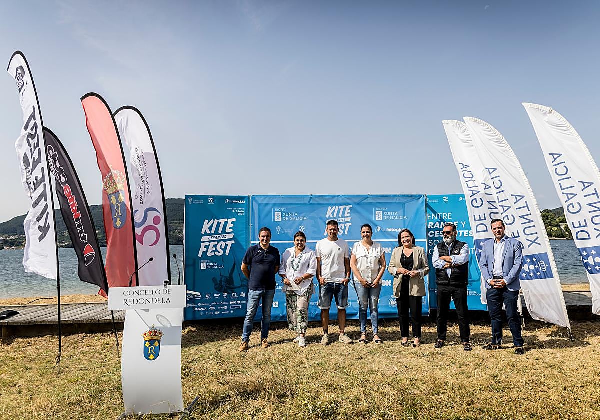 Se presentó la séptima edición del KiteFest Cesantes Trofeo Xunta de Galicia