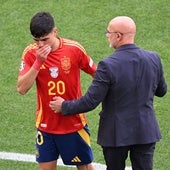 Le Normand, Carvajal y Pedri, bajas de España para la semifinal