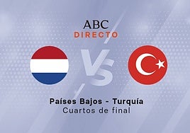 Todos los números y datos del Países Bajos - Turquía de hoy, sábado 6 de julio