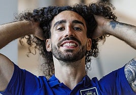 Marc Cucurella:  «El trabajo diario hace mucho más que el talento»