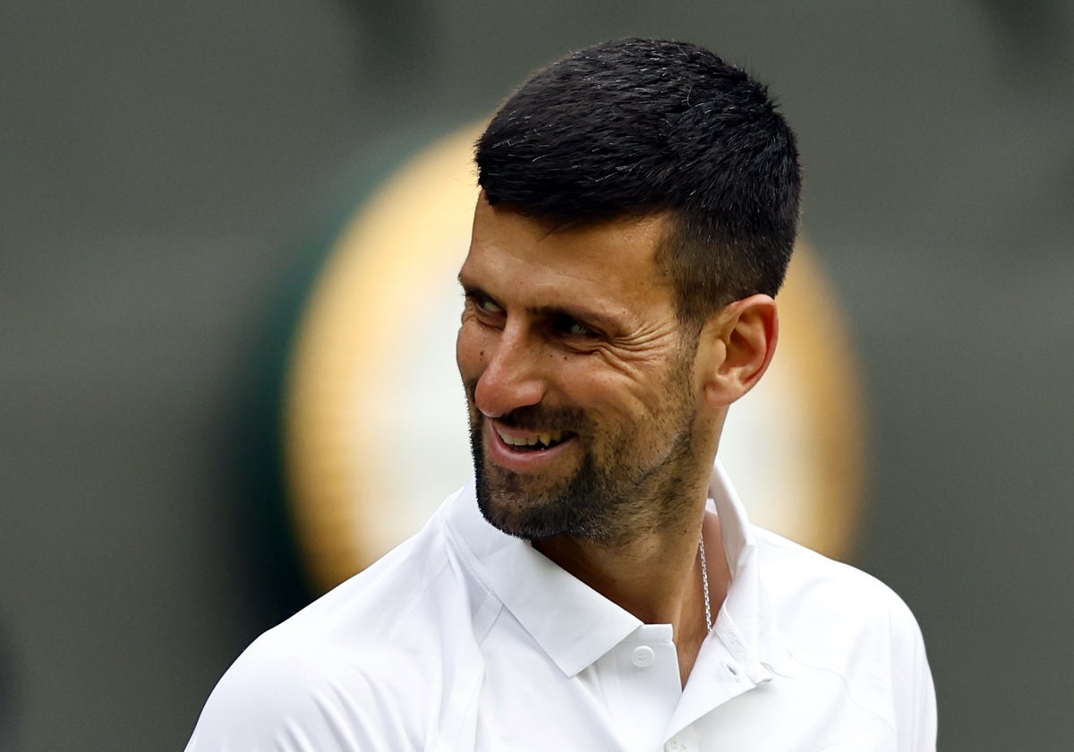 Djokovic vence a Musetti y acepta el reto de Alcaraz en la final de Wimbledon