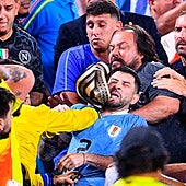 La Eurocopa presume de músculo: a puñetazos sólo en Sudamérica