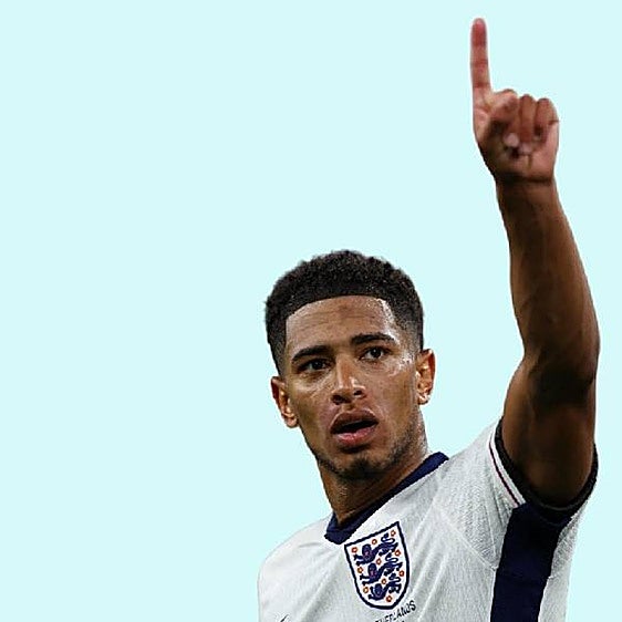 Jude Bellingham, celebrando el pase a la final