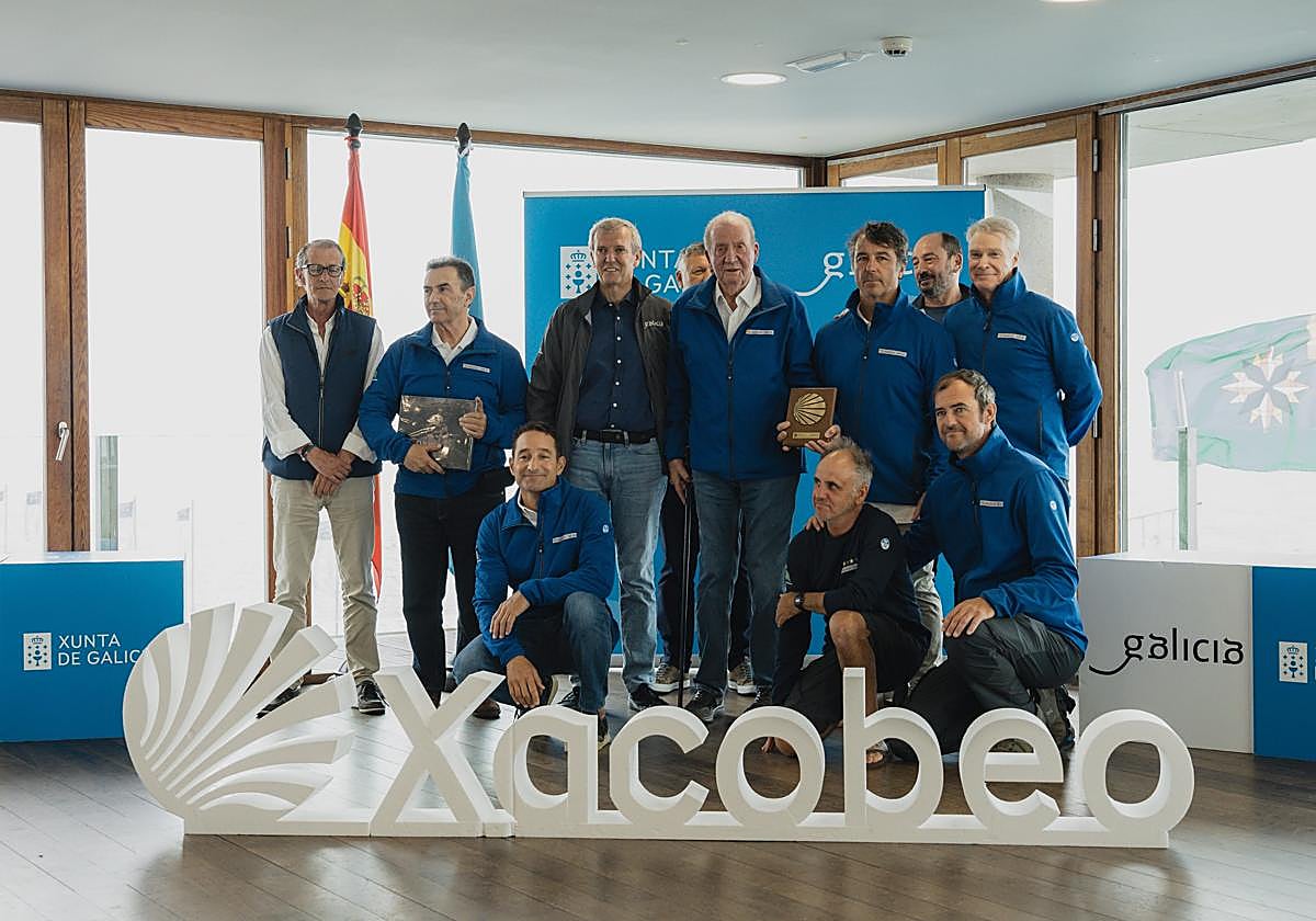 El «Bribon», vencedor final del Trofeo Xacobeo