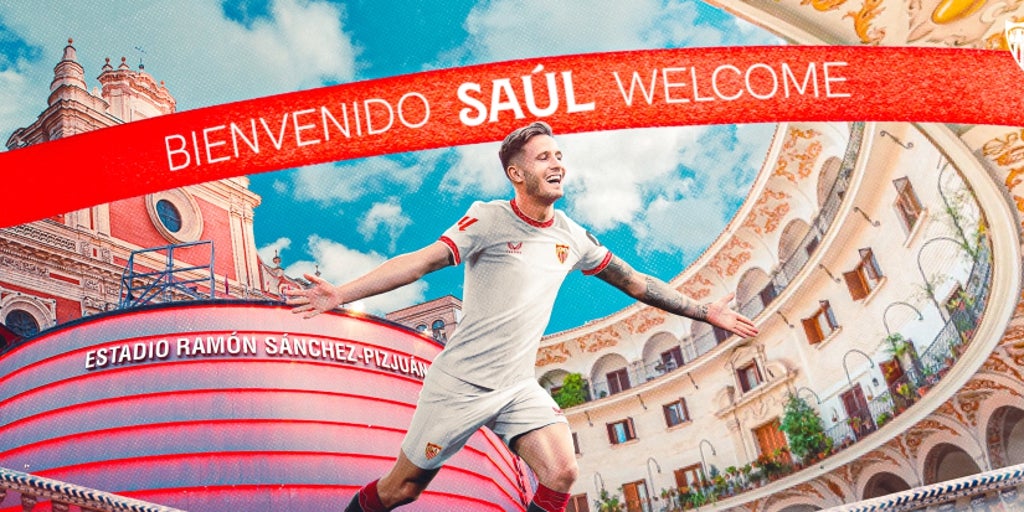Saúl, cuarto fichaje del Sevilla para la 2024-25