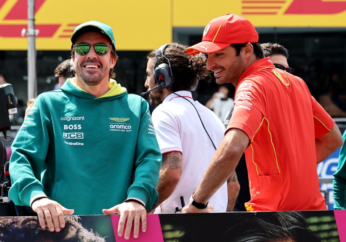 Fernando Alonso y Carlos Sainz