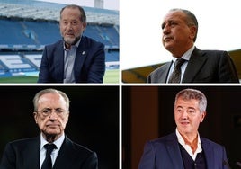 Cuatro presidentes de clubes de fútbol, en la Lista Forbes española de 2023