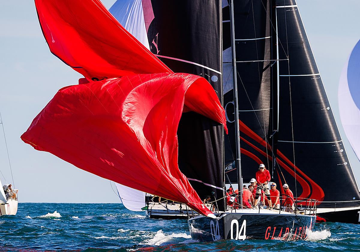 «Gladiator», líder por la mínima de cara a la gran final del Rolex TP52 World Championship 2024