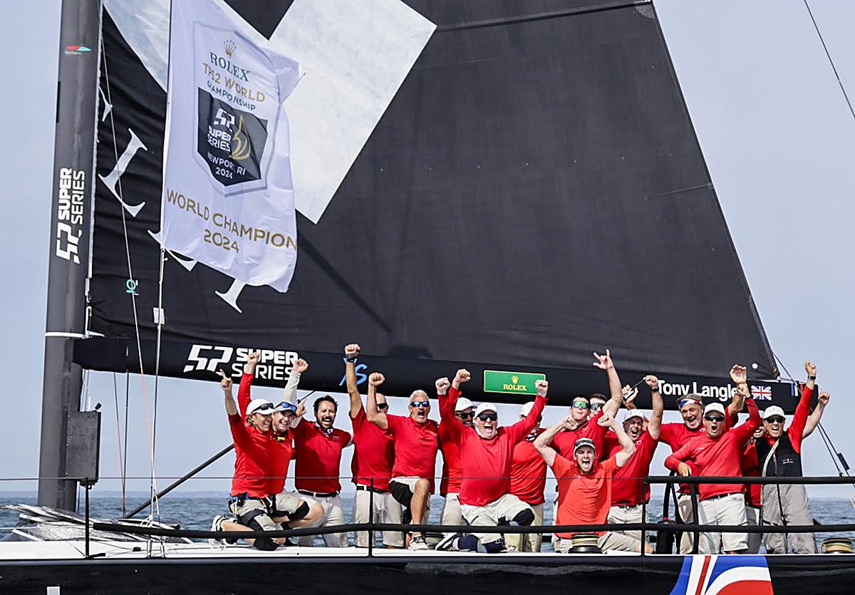 «Gladiator» se proclamó campeón del Rolex TP52 World Championship Newport