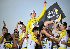 Tadej Pogacar, flamante ganador del Tour de Francia, renuncia a los Juegos Olímpicos