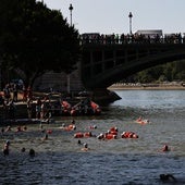 El río Sena, convertido en el gran emblema olímpico 1.400 millones después