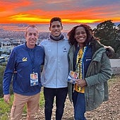 Padres viendo crecer a un olímpico: «Le enseñé a nadar a los tres años por miedo a que se ahogara»