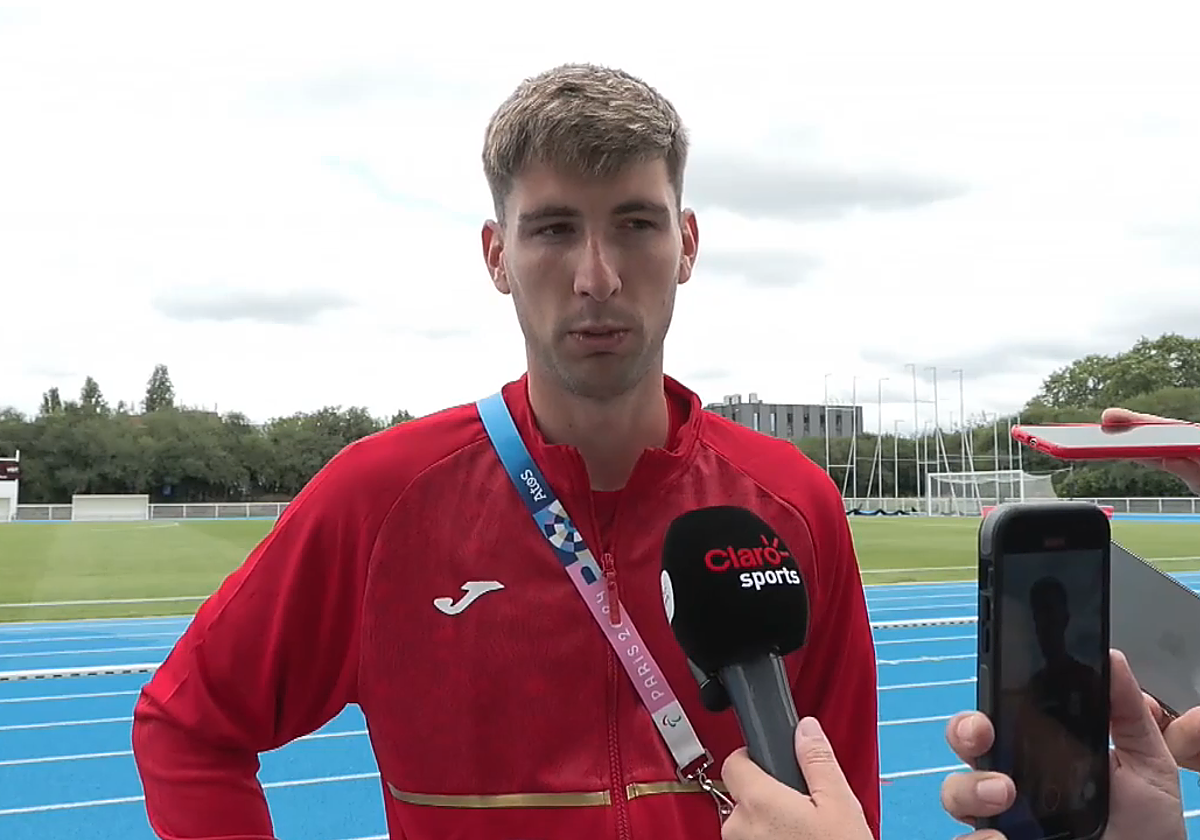 Juan Miranda en la concentración de la Selección española para disputar los JJOO de París 2024