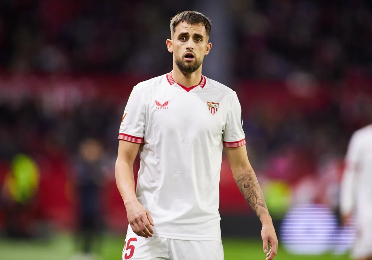 Adnan Januzaj, en un partido con el Sevilla FC