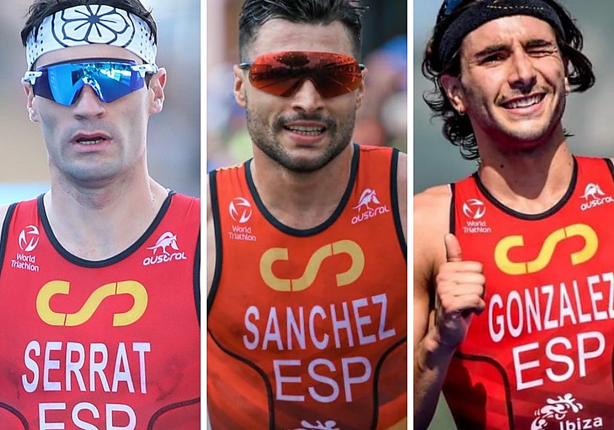 Antonio Serrat, Roberto Sánchez y Alberto González