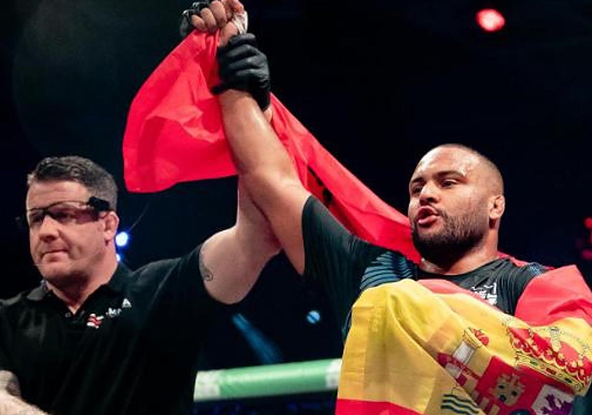 Abdellah Er-Ramy celebra una de sus victorias