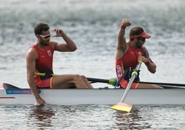 Jaime Canalejo y Javier García siguen soñando con la segunda medalla olímpica sevillana en remo