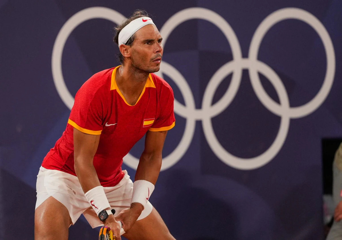 Nadal, en su último partido en los Juegos Olímpicos de París