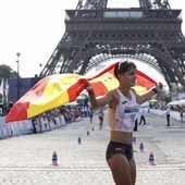 Atletismo María Pérez redondea la gran mañana de la marcha española