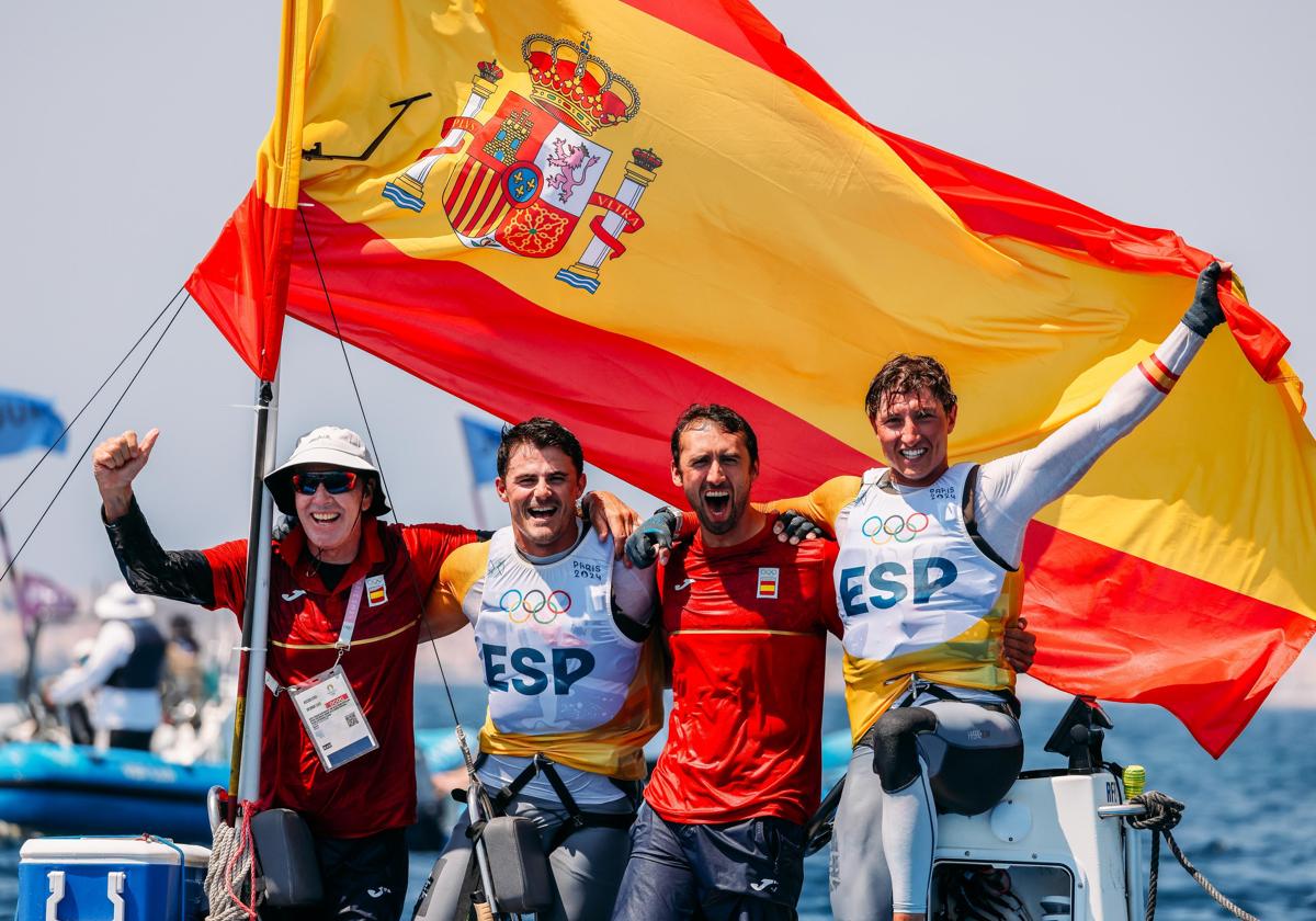 Diego Botín y Florian Trittel consiguen el primer oro para España de los Juegos de París 2024