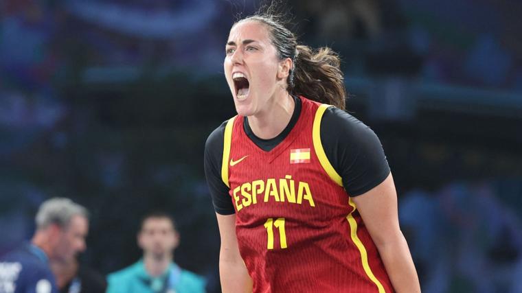 Vega Gimeno, la capitana de la selección española femenina de baloncesto 3x3