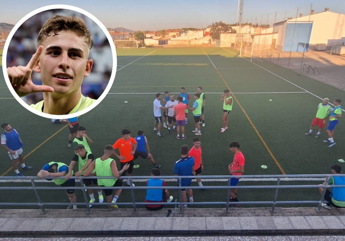 Entrenamiento de pretemporada de El Campillo CF