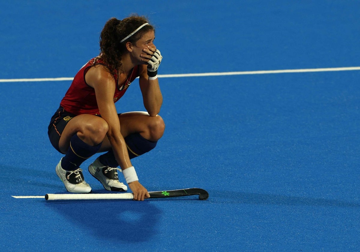 Desolación española tras el partido