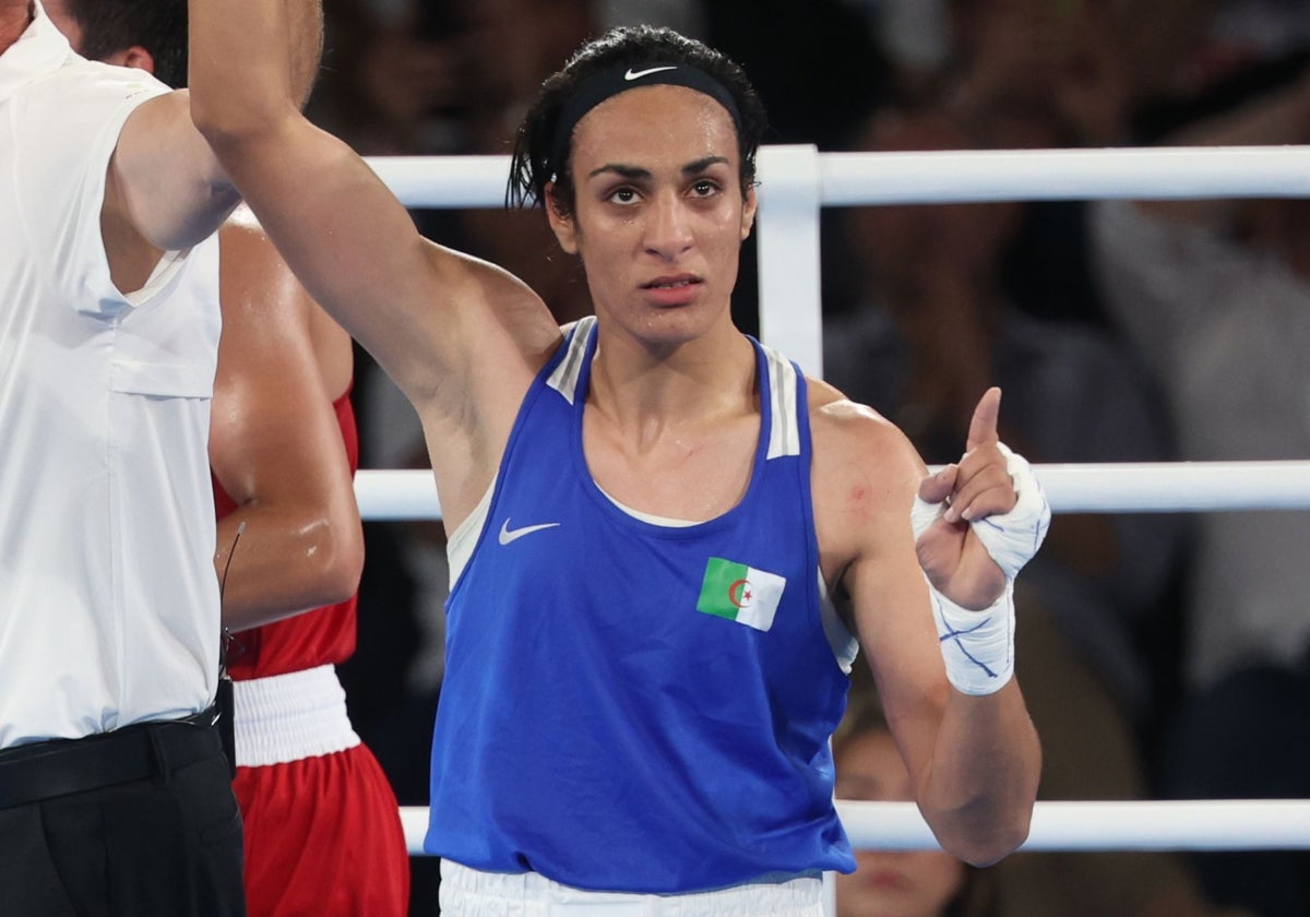 Imane Khelif, tras su pase a la final