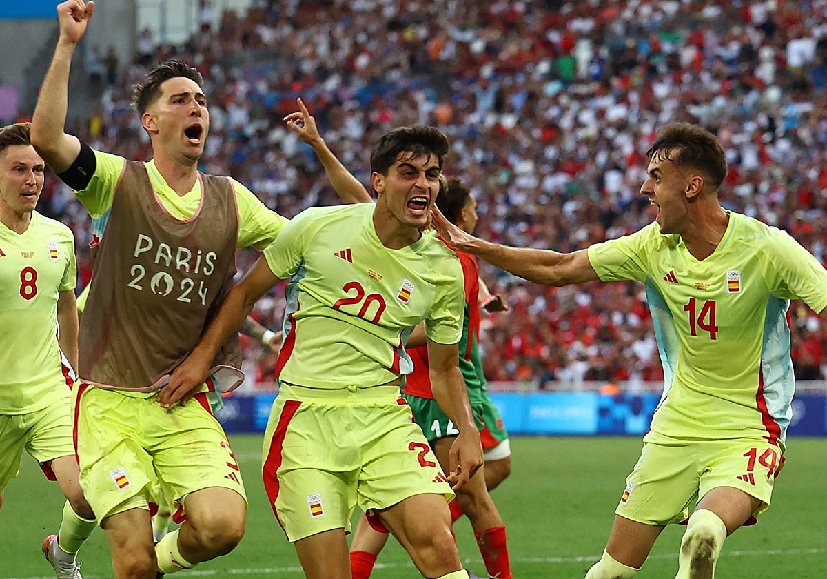 El mensaje de Juanlu tras meter a España en la final de París 2024: «Tengo ganas de entrenar con el Sevilla»