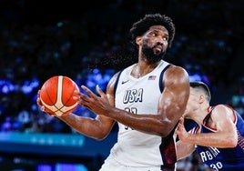 Joel Embiid, el enemigo público de los franceses en su final soñada