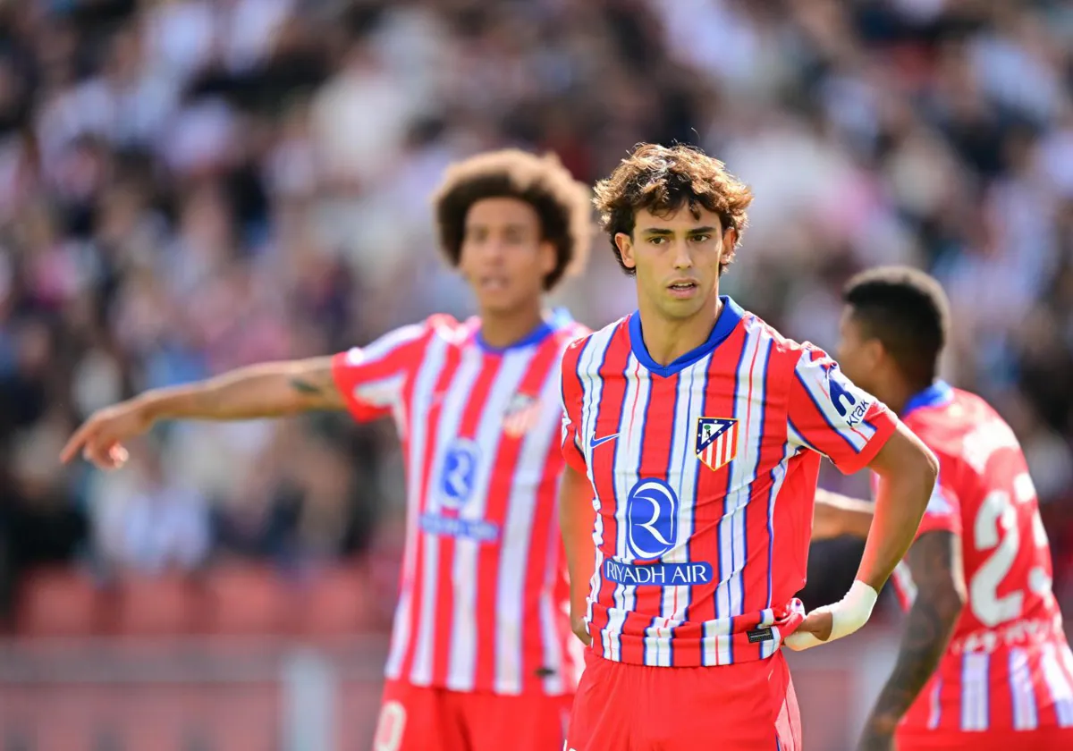 Joao Félix, durante el amistoso del Atlético de Madrid frente a la Juventus