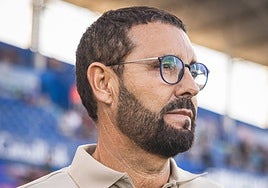El entrenador del Getafe, José Bordalás