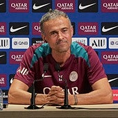 Luis Enrique, sobre el debut de Mbappé: «No lo vi, qué pesados son los españoles»