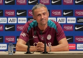 Luis Enrique, sobre el debut de Mbappé: «No lo vi, qué pesados son los españoles»