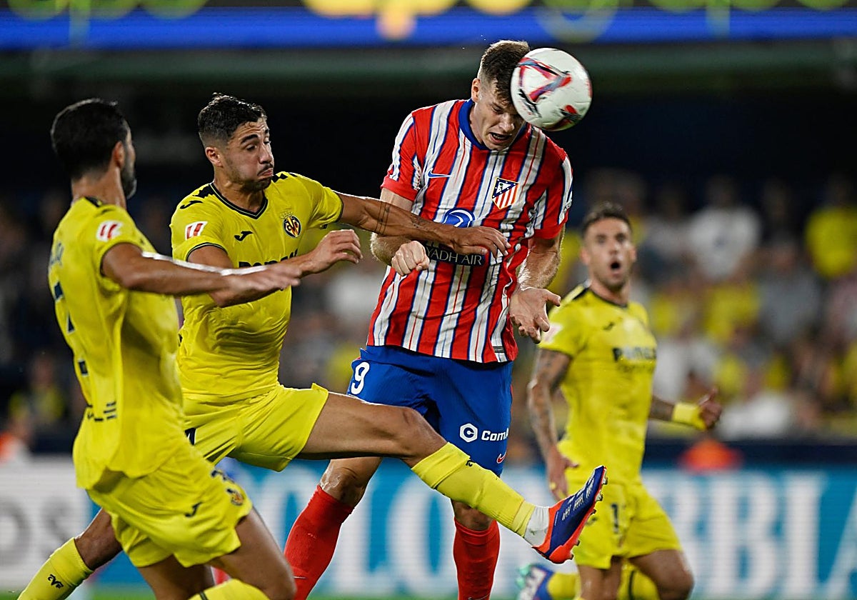 Sorloth remata a gol de cabeza el empate del Atlético