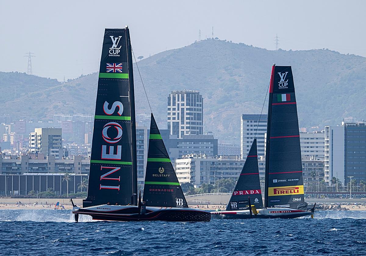 Primera jornada de pre regatas, tediosa