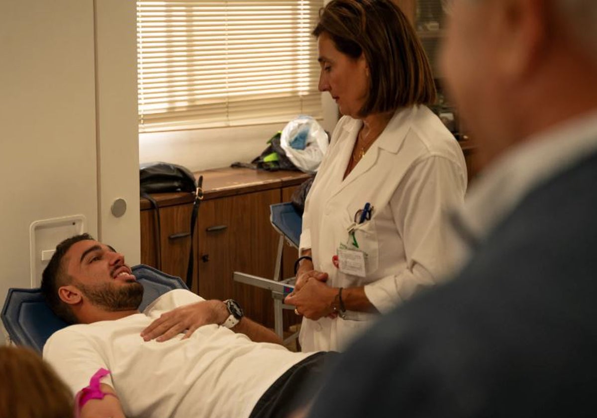 Campaña de donación de sangre promovida por la Fundación del Real Betis