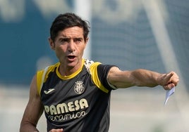 Marcelino, antes del Sevilla - Villarreal: «Somos dos equipos en formación»