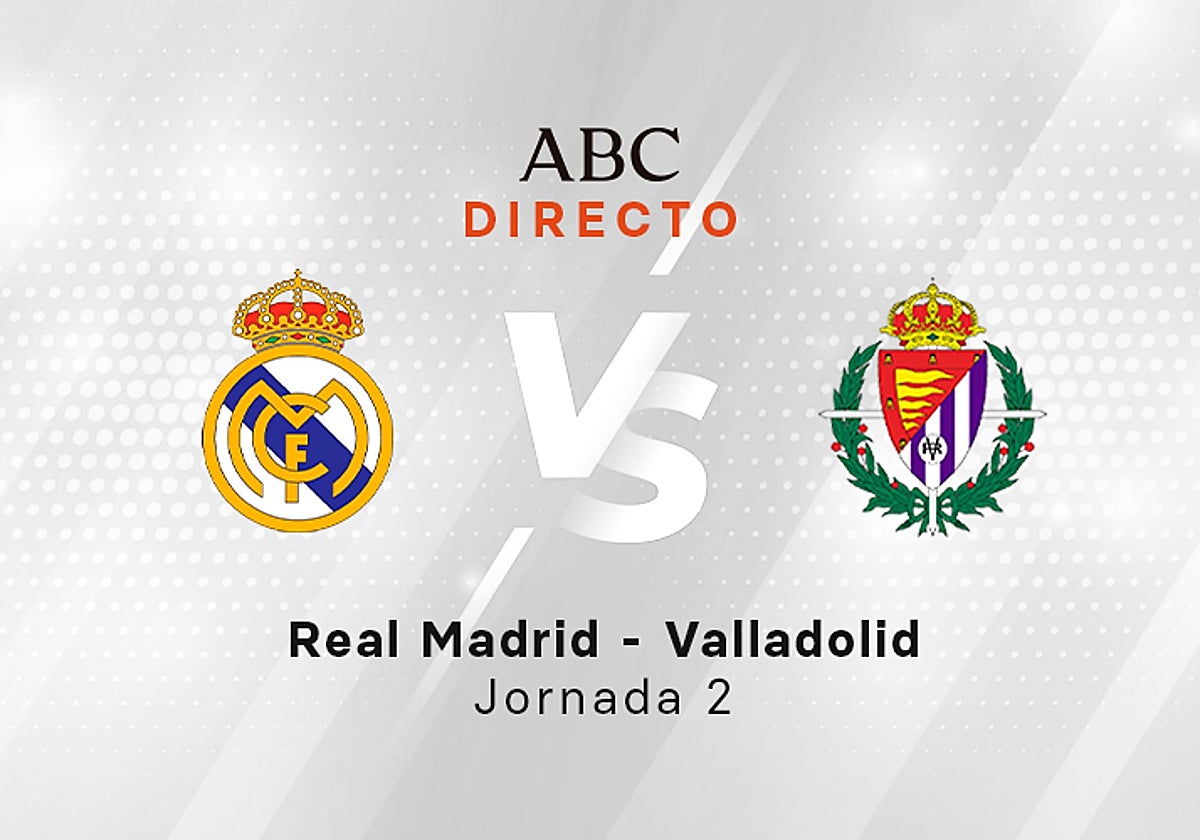 Real Madrid - Valladolid, estadísticas del partido