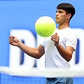 Alcaraz y cierta precaución antes del US Open